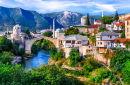 Altstadt von Mostar, Bosnien und Herzegowina