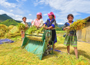 Bauern in Lào Cai, Vietnam