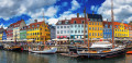 Nyhavn, Kopenhagen, Dänemark