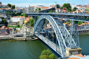 Brücke Dom Luis I, Porto, Portugal