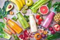 Obst- und Gemüse-Smoothies
