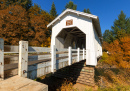 Hoffman gedeckte Brücke, Oregon, Oregon