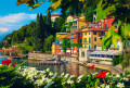 Comer See, Varenna, Italien