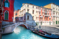 Kanal in Venedig, Italien