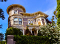 Viktorianisches Haus in San Francisco, Kalifornien