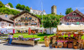 Kunsthandwerksmarkt in Neubeuern, Deutschland