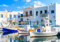 Hafen von Naoussa, Insel Paros, Griechenland