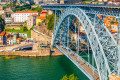 Dom Luis I Stahlbrücke, Porto, Portugal