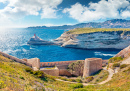 Ruinen der Zitadelle Bonifacio, Korsika
