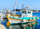Fischerboote in Rhodos, Griechenland