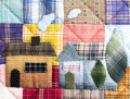 Patchwork mit Applikation