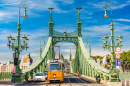 Freiheitsbrücke in Budapest, Ungarn
