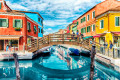 Insel Burano, Venedig, Italien