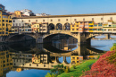 Ponte Vecchio in Florenz, Toskana, Italien