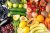 Sortiment an Obst und Gemüse