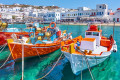 Hafen der Stadt Chora, Insel Mykonos