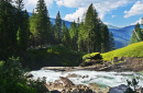 Krimmler Wasserfälle, Österreich