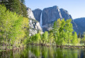 Yosemite Fall mit Merced River