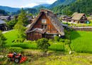 Traditionelles japanisches Dorf Shirakawago