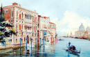 Morgen auf dem Canal Grande, Venedig
