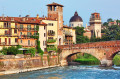 Pietra Bridge, Verona, Italien