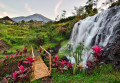 Wasserfall in Indonesien