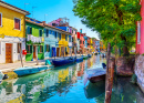 Insel Burano, Venedig, Italien