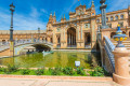 Plaza de España in Sevilla, Spanien