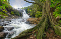 Wasserfall in Myanmar