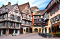 Elsässische Stadt Colmar, Frankreich