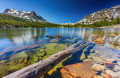 Tioga Lake und Mount Dana, Kalifornien