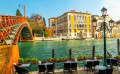 Brücke Ponte dell'Accademia in Venedig
