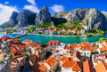 Stadt Omis, Kroatien