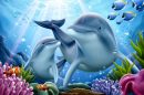 Delphin-Familie