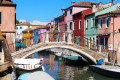 Santi Brücke, Burano, Venedig