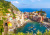 Küstenort Vernazza, Cinque Terre, Italien