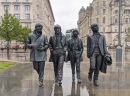 Statuen der Beatles an der Liverpool Waterfront