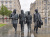 Statuen der Beatles an der Liverpool Waterfront