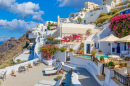 Ort Oia, Insel Thira, Griechenland