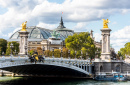 Pont Alexandre III und Grand Palais, Paris