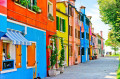 Insel Burano in Venedig