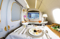 First Class an Bord eines Airbus A380 der Emirates