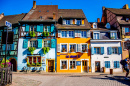 Fachwerkhäuser in Colmar, Frankreich