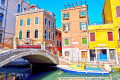 Kanal in Venedig, Italien