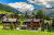 Dorf im Berner Oberland, Schweiz