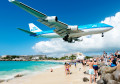Maho Beach, Saint Martin, Niederländische Antillen