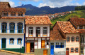 Stadt Ouro Preto, Brasilien