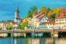 Historisches Stadtzentrum von Zürich, Schweiz