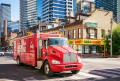 Coca-Cola Truck in Toronto, Kanada