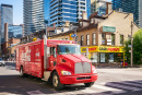 Coca-Cola Truck in Toronto, Kanada